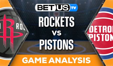 rockets vs pistons prediction|Rockets vs Pistons Prediction .